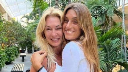 Yanina Latorre y su hija Lola.