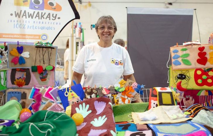 La pasión por las manualidades la incentivaron para cambiar su vida laboral.