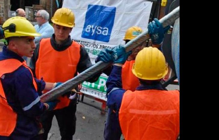 Harán trabajos de empalme y mantenimiento de cañerías.