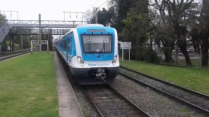 El accidente ocurrió en la estación de Banfield.