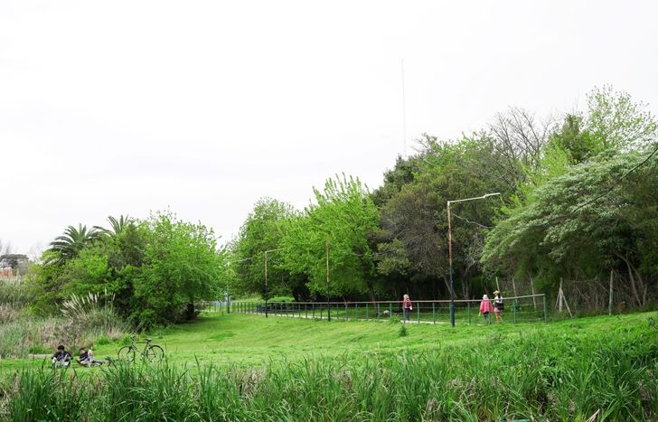 El Parque Finky es uno de los espacios más visitados por los vecinos.