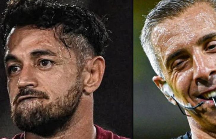 El Laucha Acosta criticó el arbitraje de Mastrángelo en el partido contra Riestra y recibió una dura sanción.