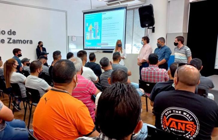 Hubo una capacitación para agentes del área de Seguridad.