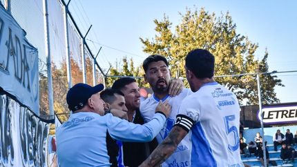 Luis López fue determinante para convertir el segundo gol de Temperley ante el CADU.