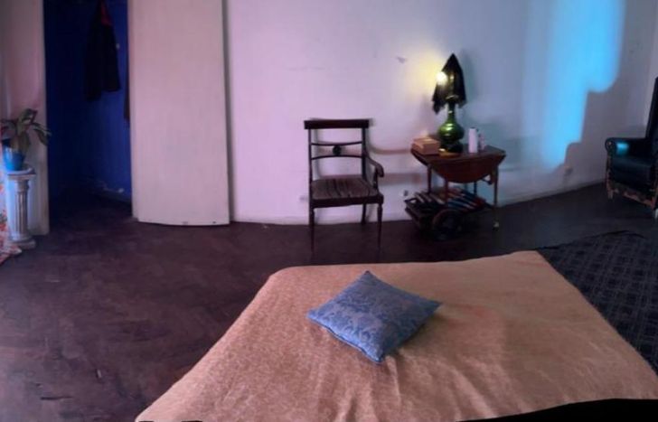 Uno de los prostíbulos allanados.