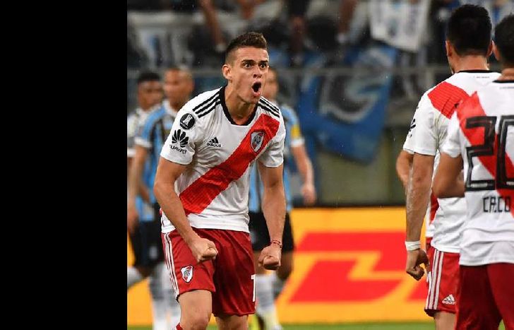 Borré, con su gol, inició el camino de la remontada.