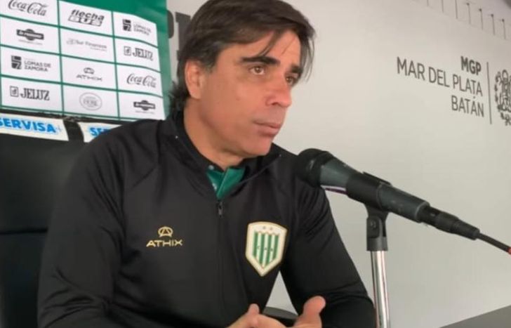 Javier Sanguinetti destacó lo realizado por su dirigidos ante Aldosivi.