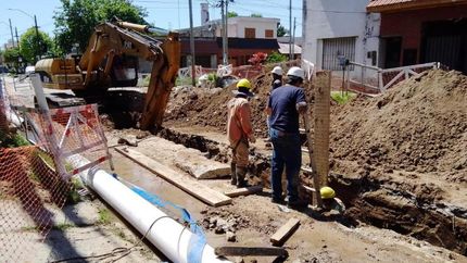 Avanzan las acciones en varias calles de la Delegación.