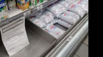 ¿por que falta leche y lacteos en los supermercados?
