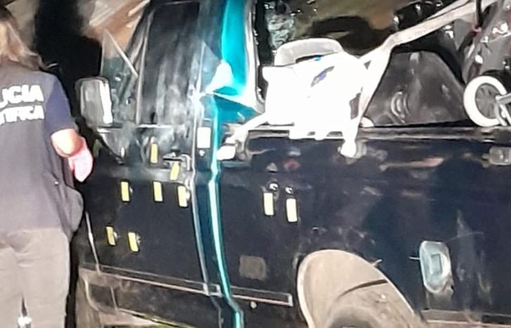 La víctima chocó su auto en una esquina de Villa Diamante.