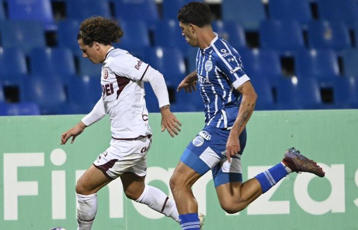 Boggio jugó un buen primer tiempo.