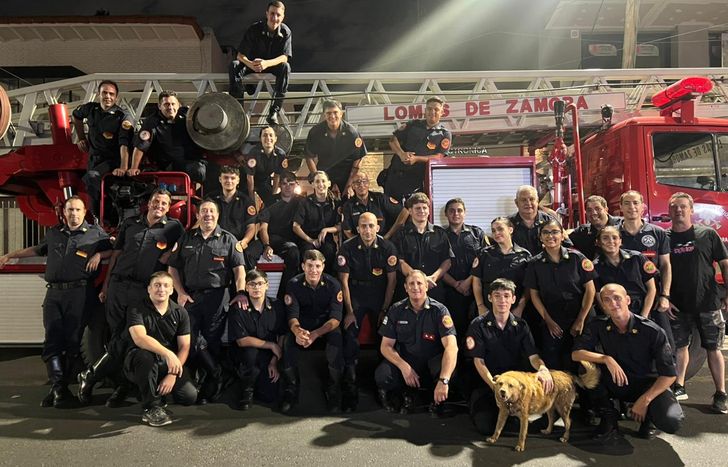 Los Bomberos de Lomas&nbsp; ponen su tiempo al servicio de los demás.&nbsp;