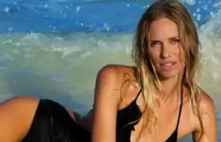 Carola del Bianco, en sus tiempos de modelo.