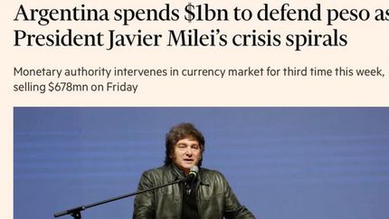 El Financial Times criticó el plan económico de Javier Milei.