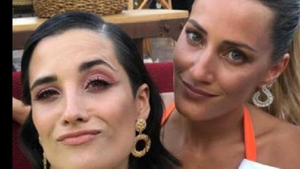 dos actrices con buena onda, con andy en ?ph?