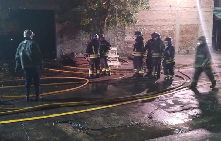 El incendio fue el viernes pasado.