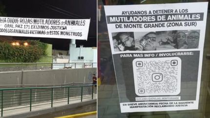 Los denunciantes hicieron una manifestación el 3 de agosto pasado.