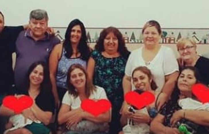 Las familias les brindan mucho amor a los más chicos.