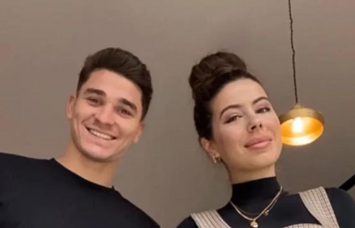 Julián Álvarez y Sara Duque.