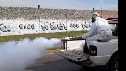 como son los operativos de desinfeccion en lomas para evitar la propagacion del coronavirus