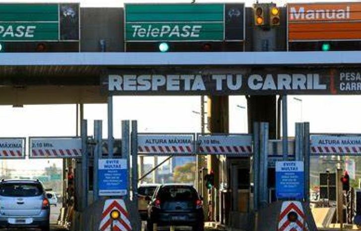 Volvieron a aumentar los peajes.