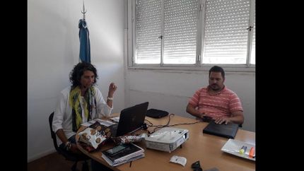 Diario La Unión | Las comunicaciones virtuales se realizan en salones del Municipio.