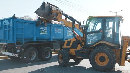 En los últimos meses incorporaron nuevos vehículos y maquinarias.