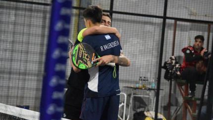 Valenzuela se consagró campeón junto a Iván Garri.