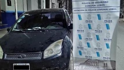 circulaba por lobos con un auto que habia sido robado en lomas