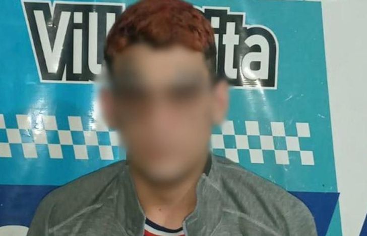 El momento de la detención en Lomas.