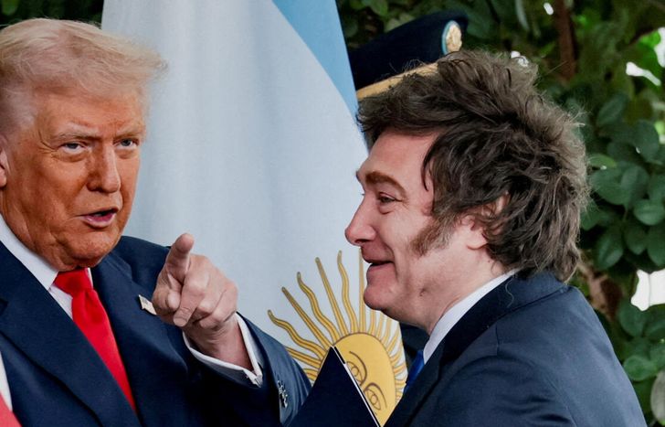 Javier Milei aprueba los pasos de Donald Trump en Venezuela.