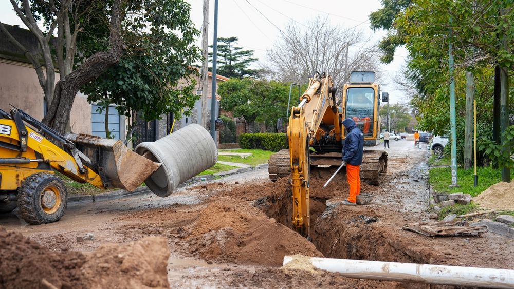 Las obras hídricas llegan a varias localidades de Lomas.