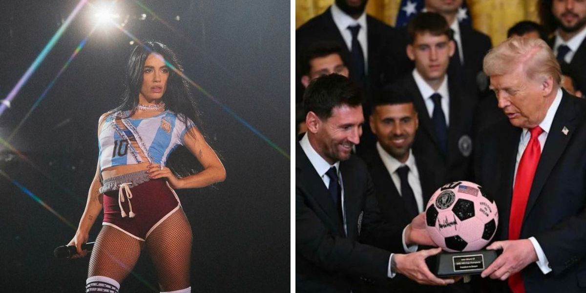 Lali Espósito salió al cruce de un falso mensaje contra Lionel Messi.&nbsp;