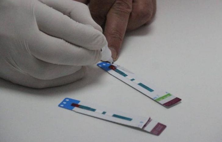 Es una prueba que brinda el resultado en unos 15 minutos.