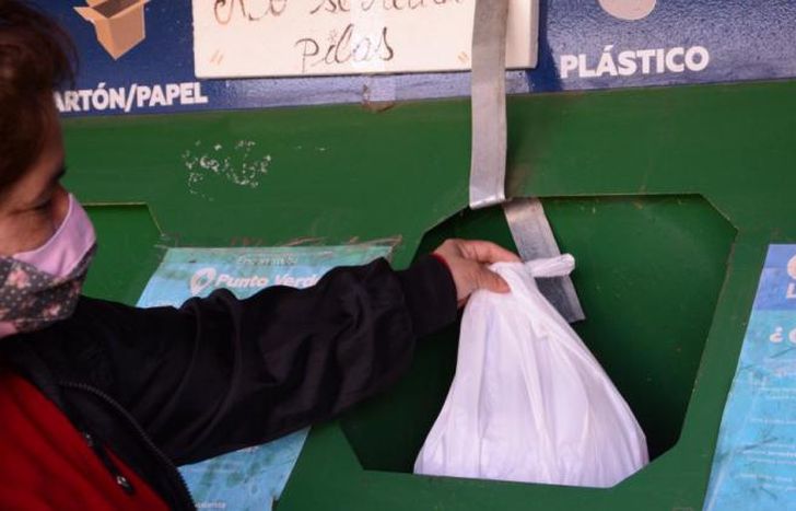Hay varios Puntos Verdes funcionando en plazas.