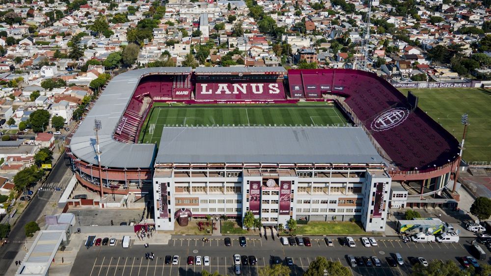 El estadio de Lanús, sede de la Liga de Naciones. El estadio de Lanús, sede de la Liga de Naciones.