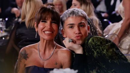 Florencia Otero con su hijo Juan Otero.&nbsp;