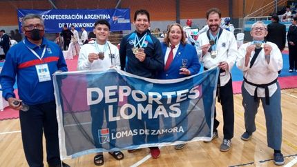 Lomas hizo un gran papel en la competencia en Misiones.