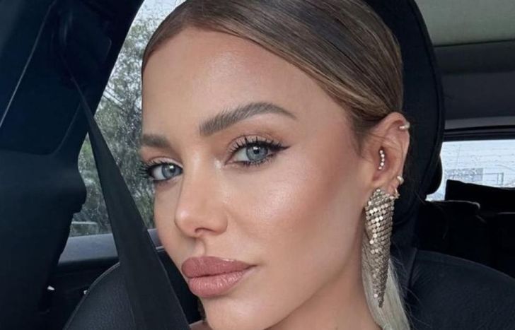 Evangelina Anderson compartió una foto retro.