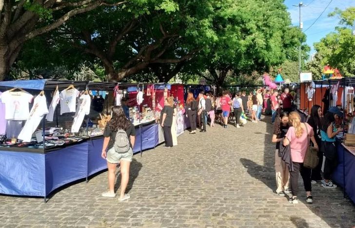 Se vienen tres días seguidos de feria en la Plaza Libertad.