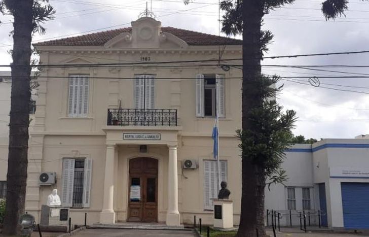 La fachada del hospital, con más de un siglo de historia.