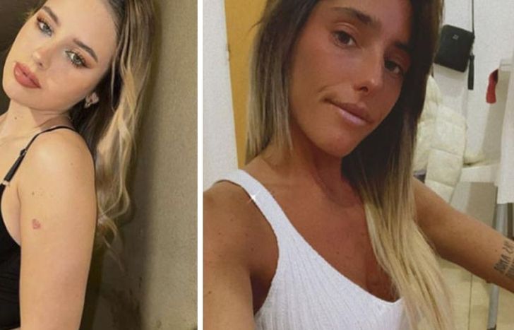 Coti Romero y Cata Gorostidi relacionadas con un jugador de River.