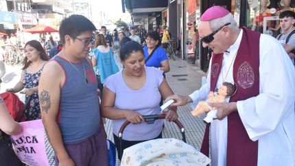 Lugones encabezó la misión que se realizó este viernes.
