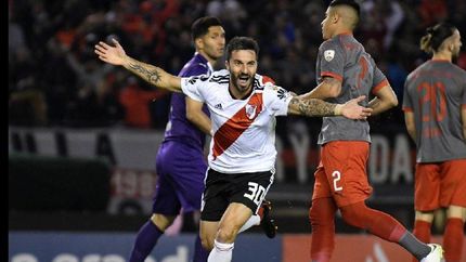 Ignacio Scocco irá desde el arranque en el ataque Millonario.