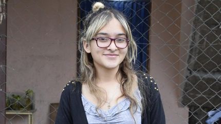 La joven de 15 años vive en el Barrio San José de Temperley.