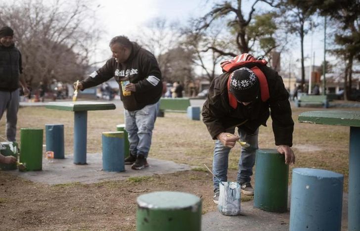 Ya se hicieron ocho jornadas solidarias con la participación de la comunidad.