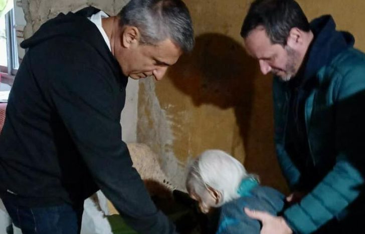 El presidente de la fundación, Antonio Venezia estuvo presente en la entrega de la silla.