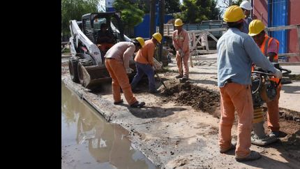 brown: aysa concluyo un proyecto cloacal que incluye a 14 mil vecinos