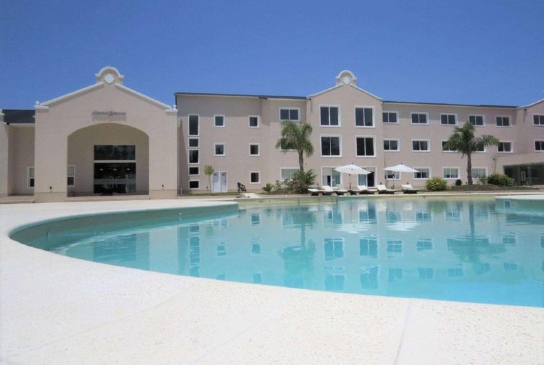 Hotel Howard Johnson, lugar de hospedaje de Lanús.