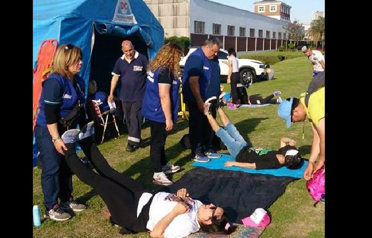 Trabajaron varias horas.